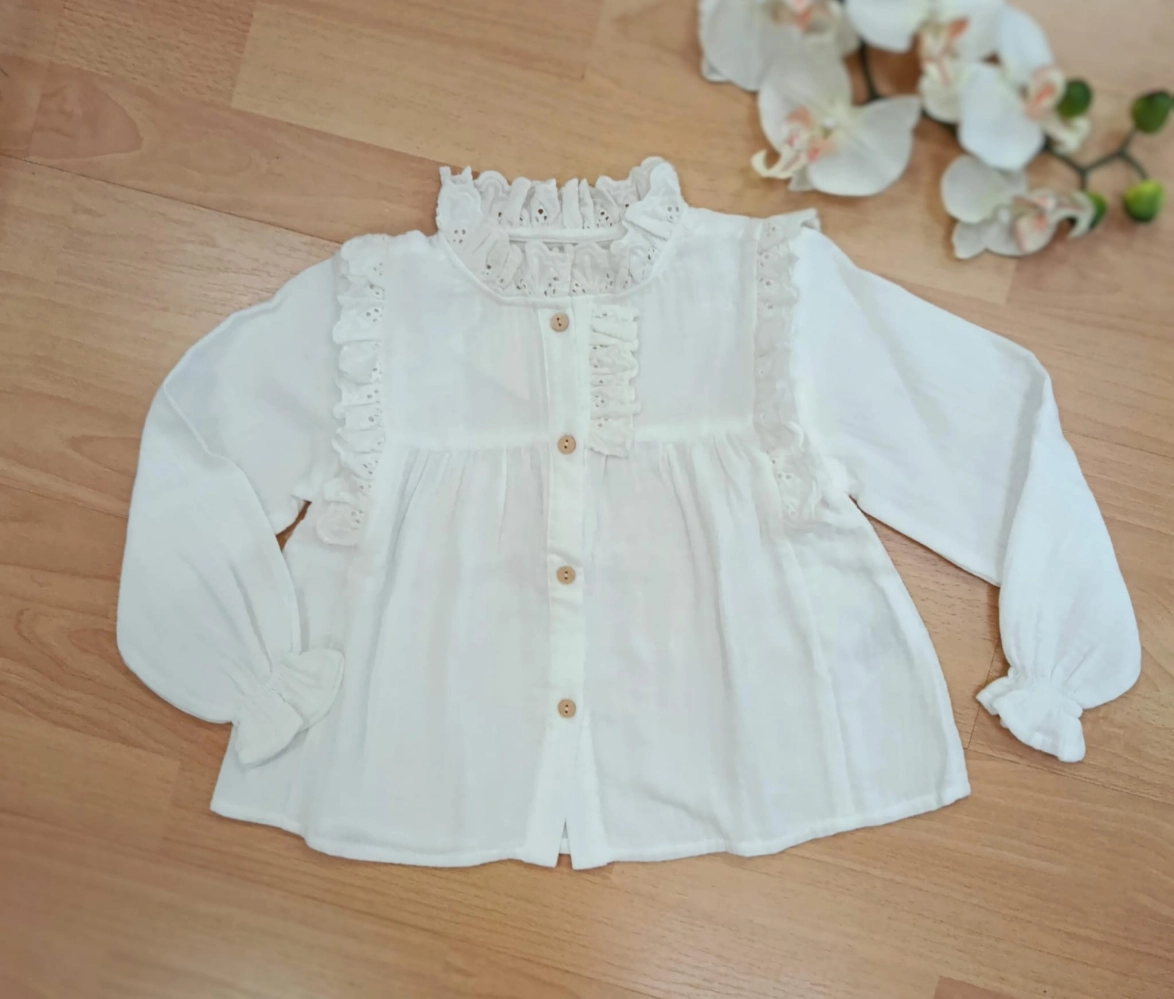 Camisa plumeti niña Dadati 3091