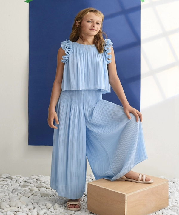 Conjunto 2 piezas celeste Abel y Lula 5285