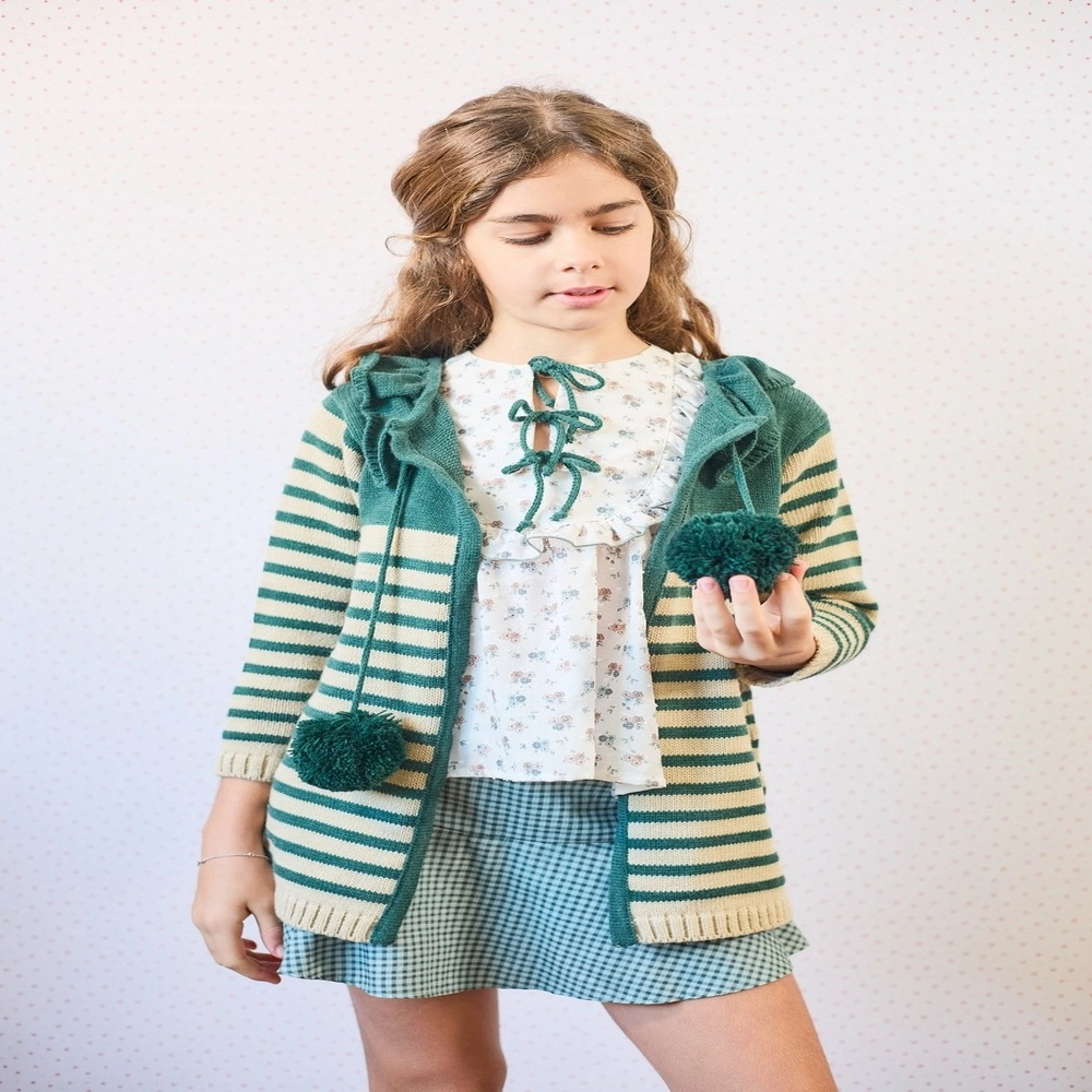 Conjunto 2 piezas niña 'Petit&Flower' La Martinica 9882g