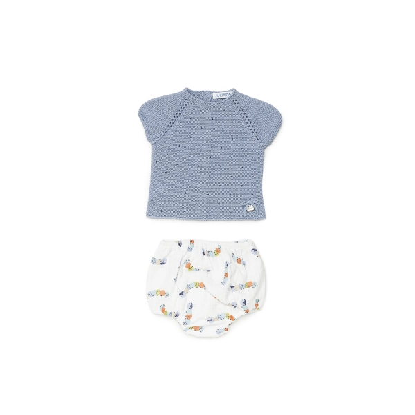 Conjunto azul Juliana 24084