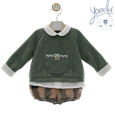 Conjunto bebe Angora Yoedu 1010