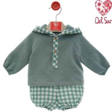 Conjunto bebe 'botones' Del Sur 1038