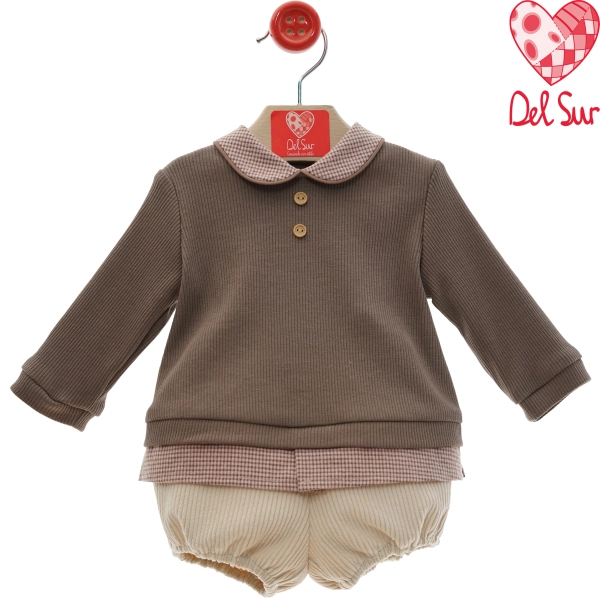 Conjunto bebe Cloqué Del Sur 1030