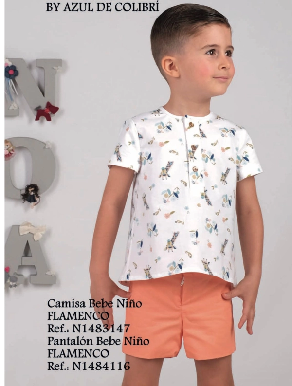 Conjunto bebe 'Flamenco' Noa N1484116
