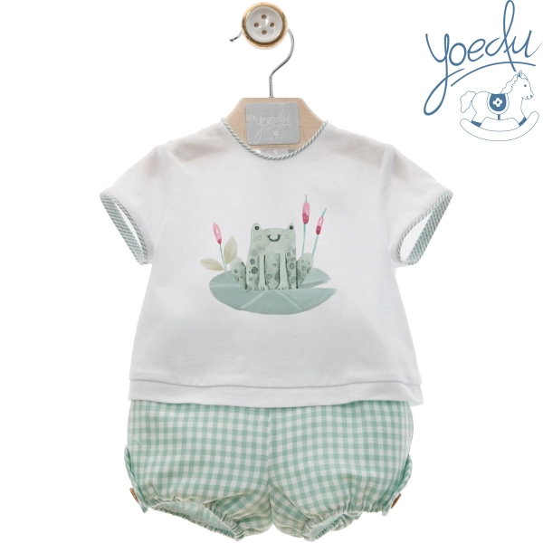 Conjunto bebe ranitas Yoedu