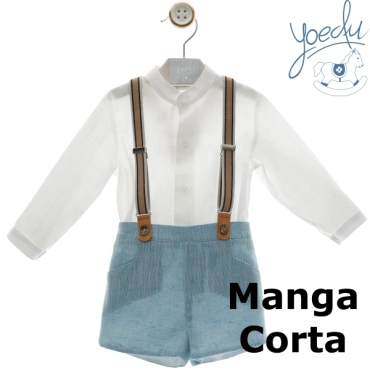 Conjunto bebe tirantes Yoedu 0255