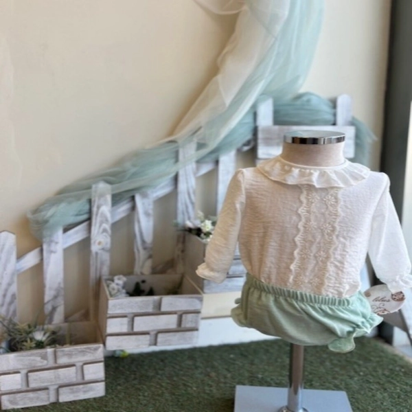 Conjunto braguita con camisa Lilus 037802