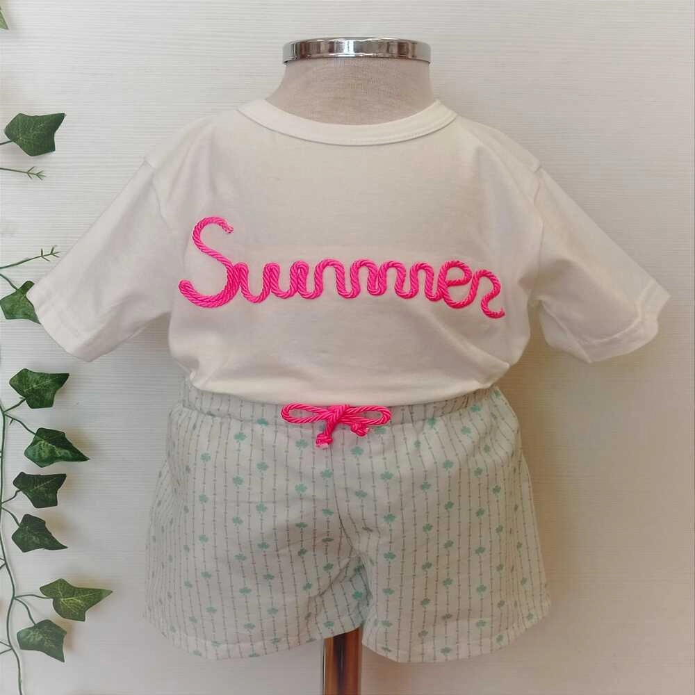 Conjunto camiseta y bermuda Pio pio vp637