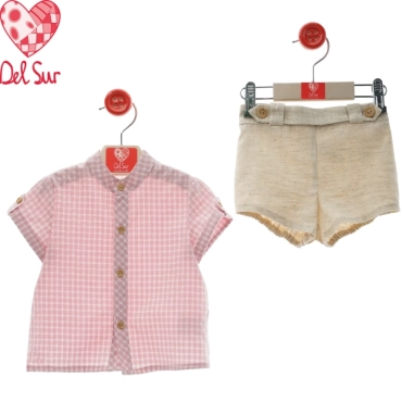 Conjunto niño 2 piezas 'Maldivas' Del Sur 