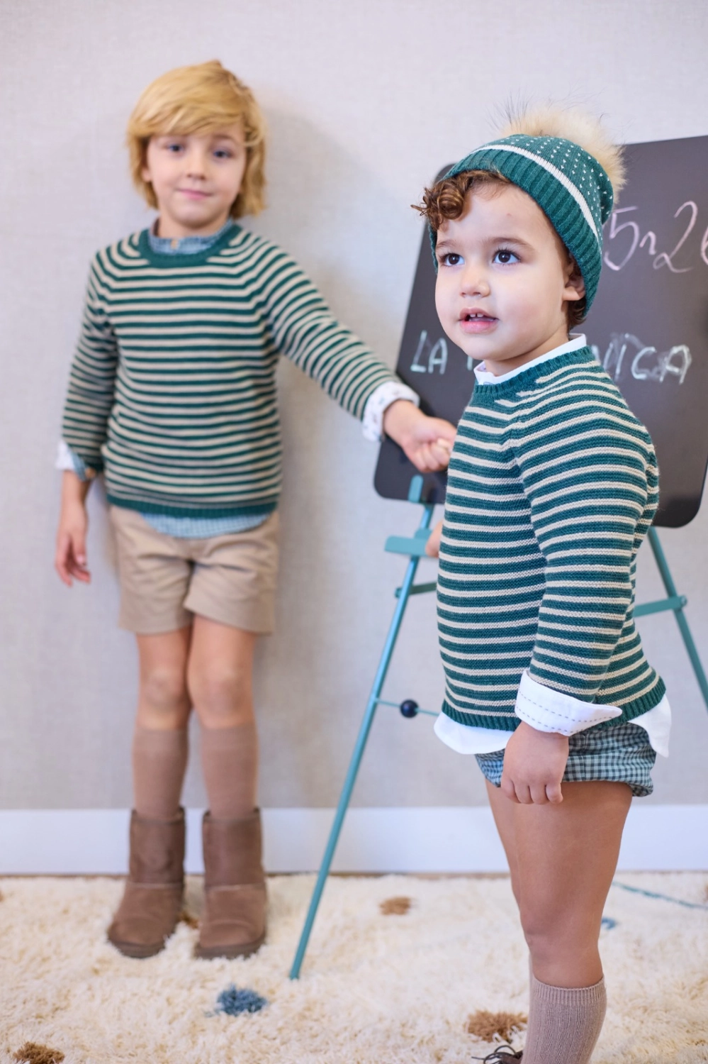 Conjunto niño 3 piezas 'Petit&Flower' La Martinica 9890