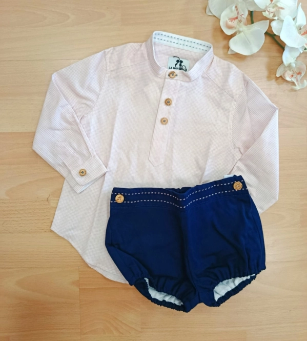 Conjunto niño vichy 'Pedacitos de mi' La Martinica 