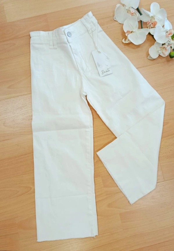 Pantalón blanco niña Dadati 1281