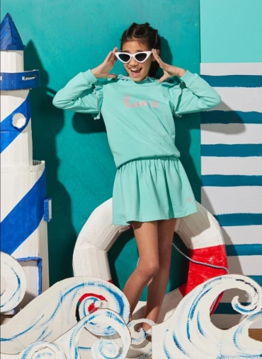 Sudadera love niña Eva Castro 1