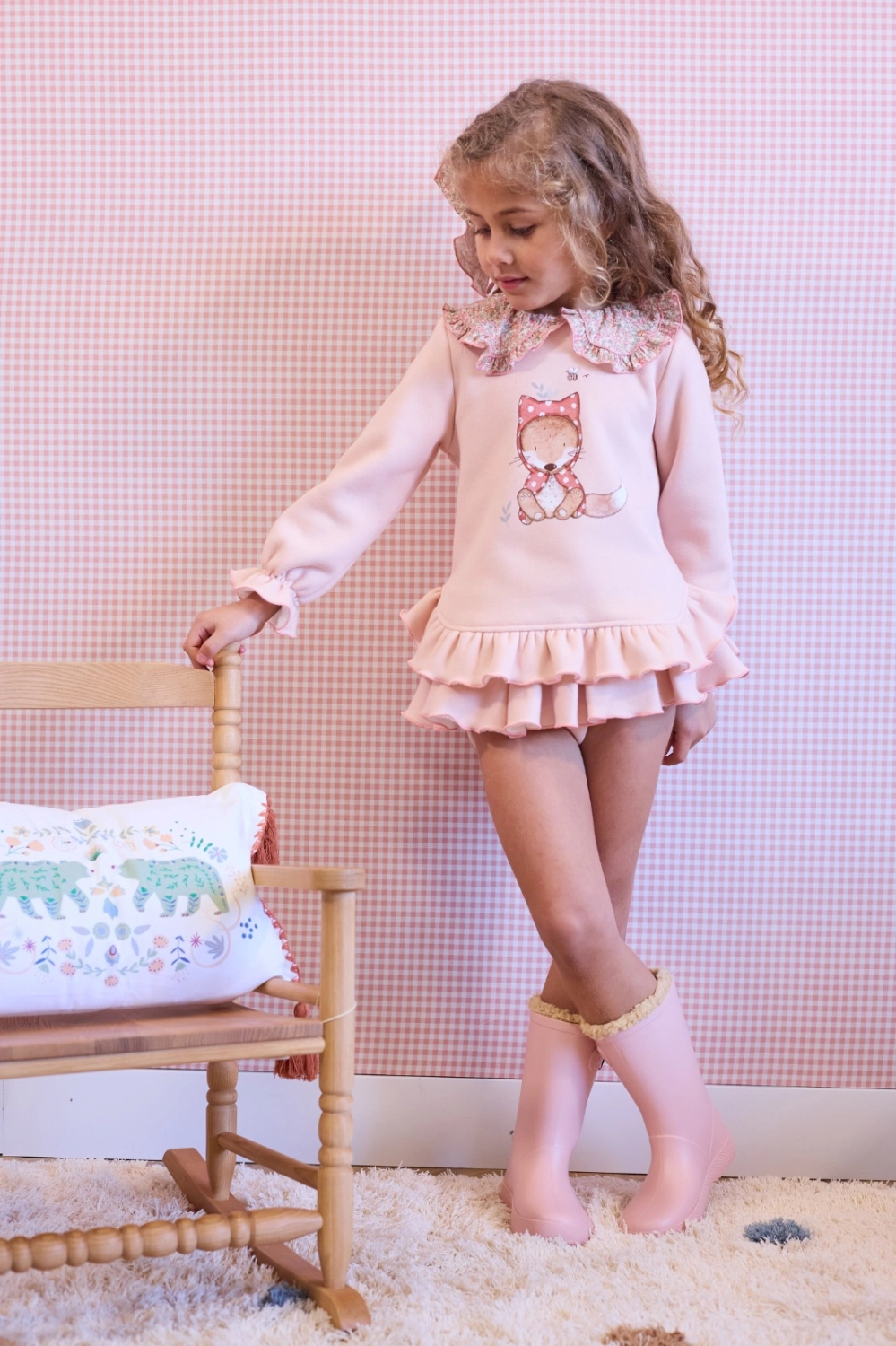 Sudadera niña 'Caperucita Roja' La Martinica 10097p