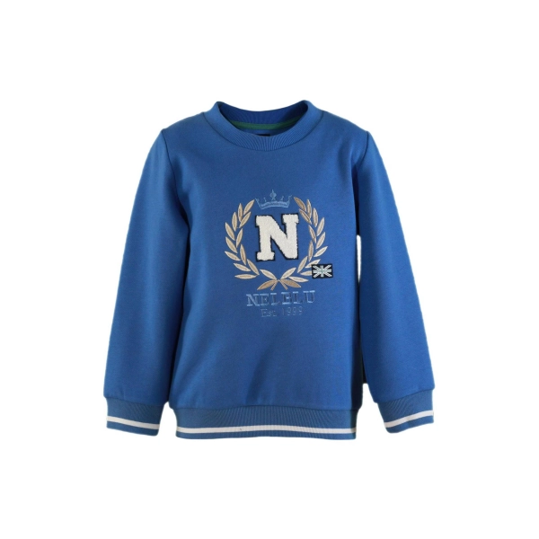 Sudadera niño azul cielo Miranda Textil