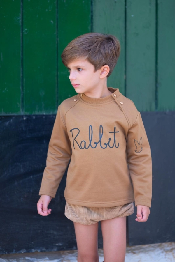 Sudadera 'Rabbit' Mon petit bonbon 
