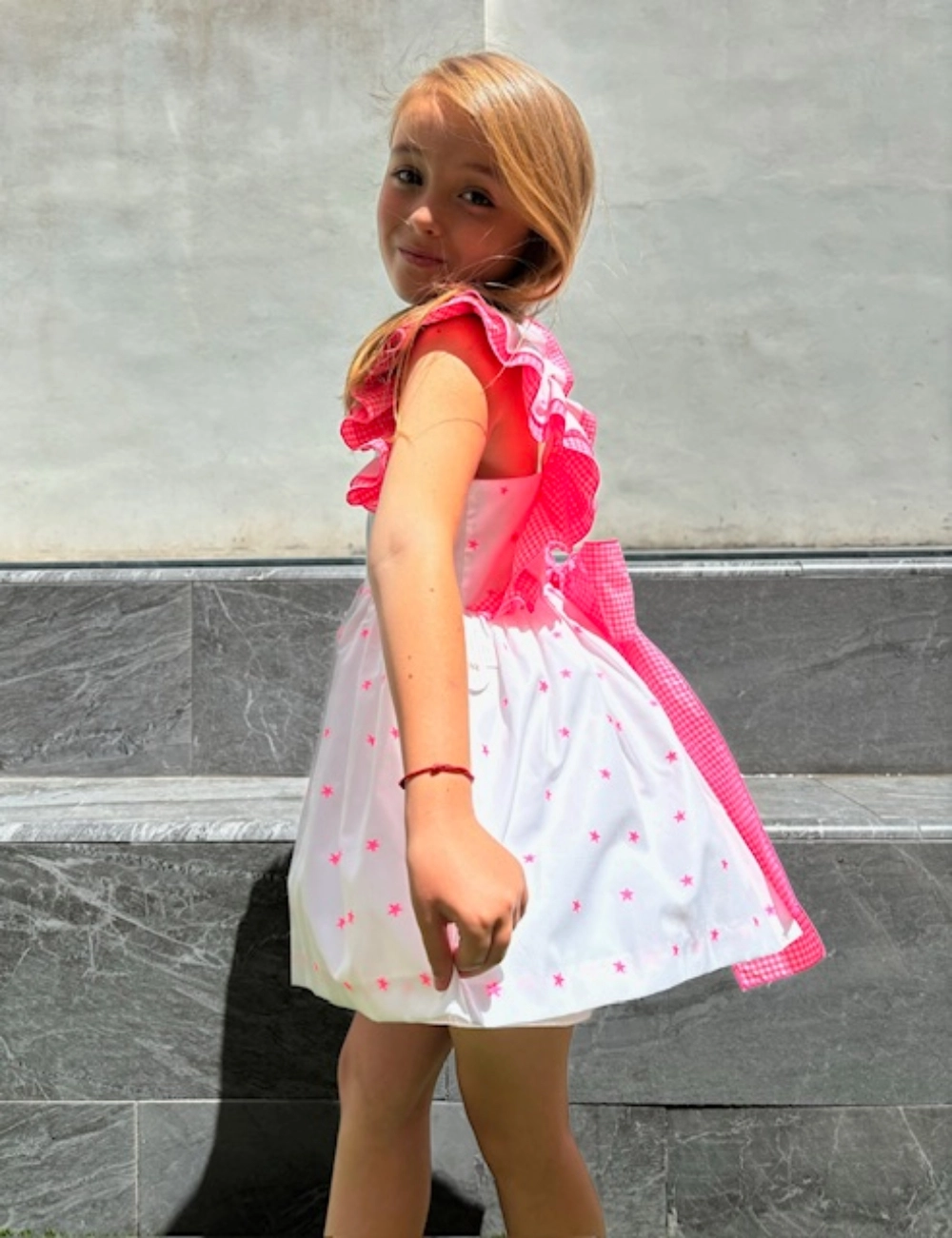 Vestido estrellas fluor La Peppa