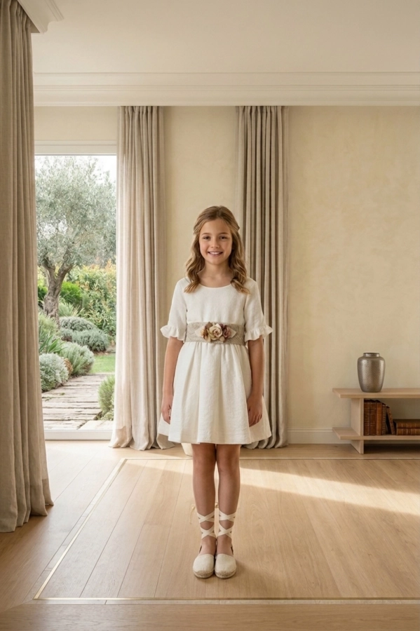 Vestido manga francesa Lilus