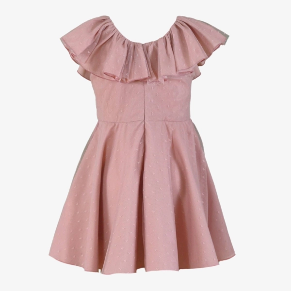 Vestido morado niña Miranda Textil