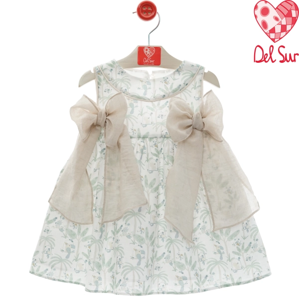 Vestido niña 'Bali' Del Sur 0558