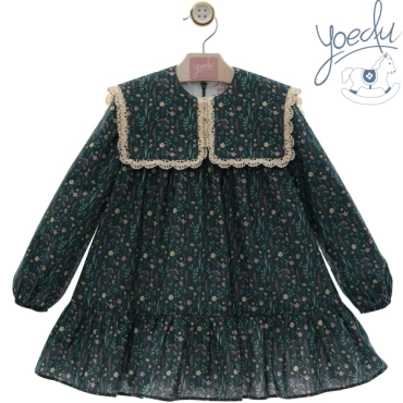 Vestido niña floral Yoedu 5165