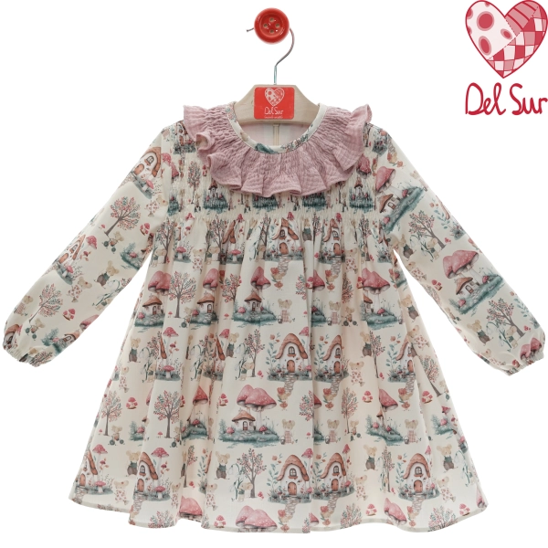 Vestido niña 'Maniqui' Del Sur 5189