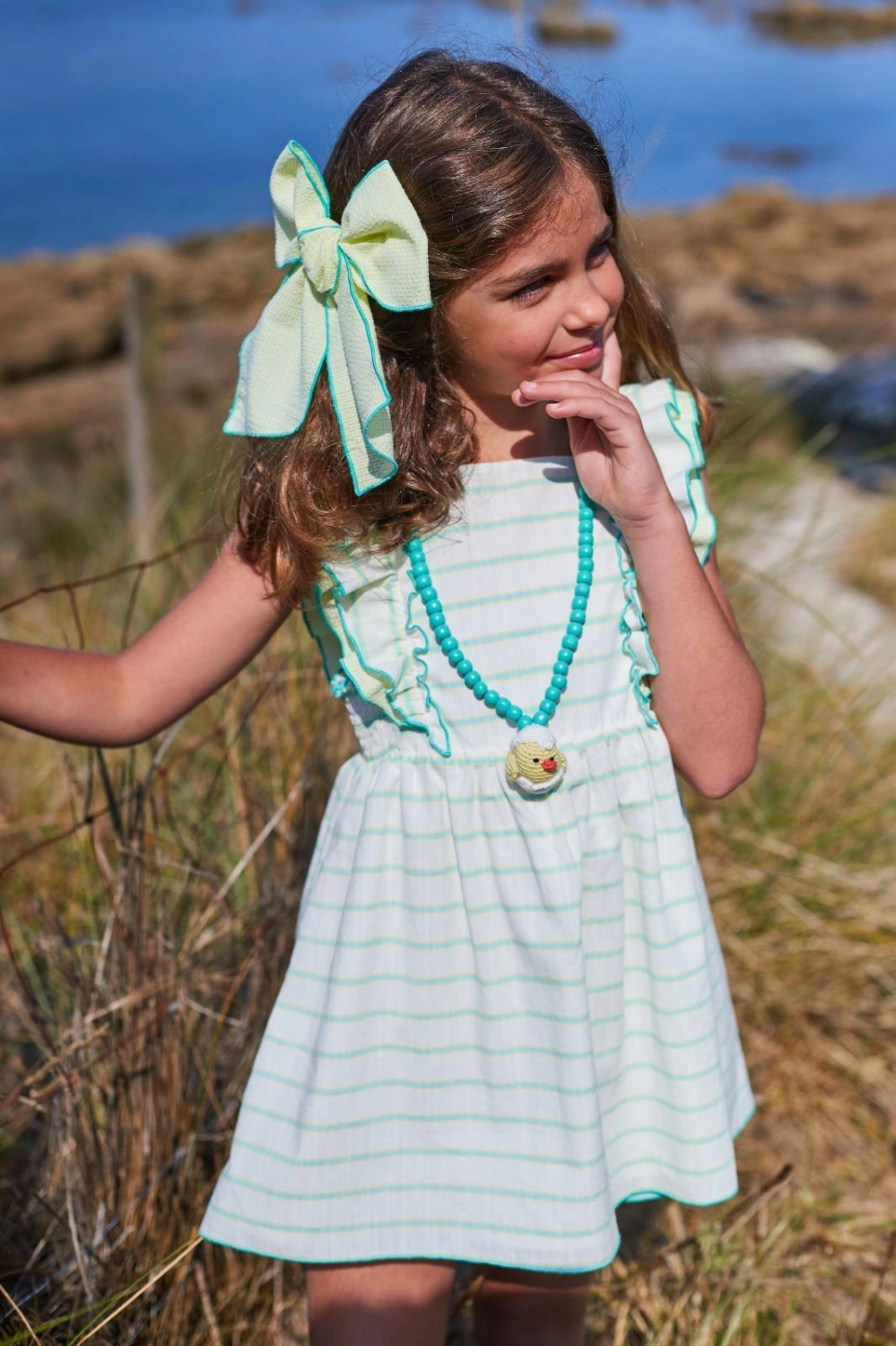 Vestido rayas La Martinica 8095-G