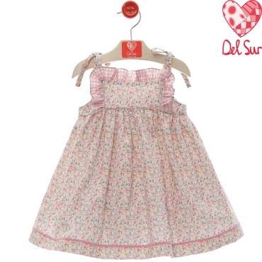 Vestido rosa empolvado 'Maldivas' Del Sur 