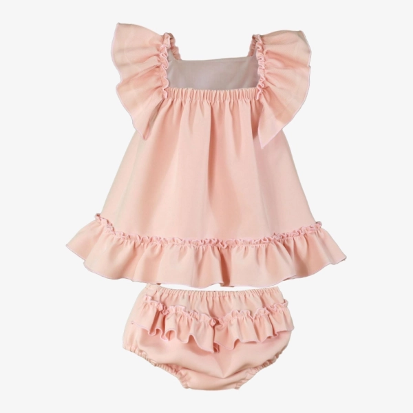 Vestido y braguita bebe Miranda 0130vb